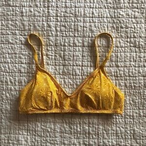 Aerie Floral Bikini Top